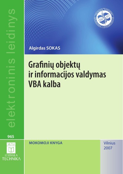 Algirdas Sokas — Grafinių objektų ir informacijos valdymas VBA kalba