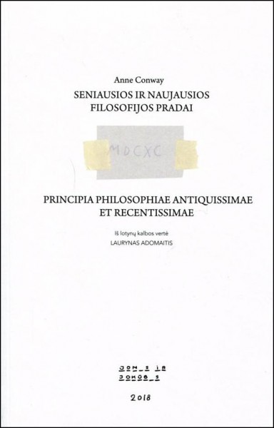 Anne Conway — Seniausios ir naujausios filosofijos pradai