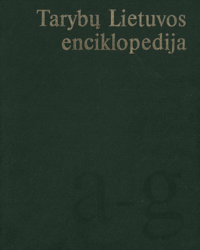 Autoriai — Tarybų Lietuvos enciklopedija (1)