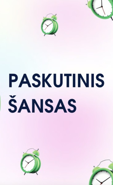 Gabrielė Kazlauskaitė — Paskutinis šansas