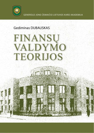 Gediminas Dubauskas — Finansų valdymo teorijos