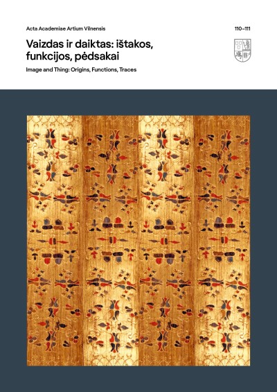 Sud. Giedrė Mickūnaitė — Vaizdas ir daiktas