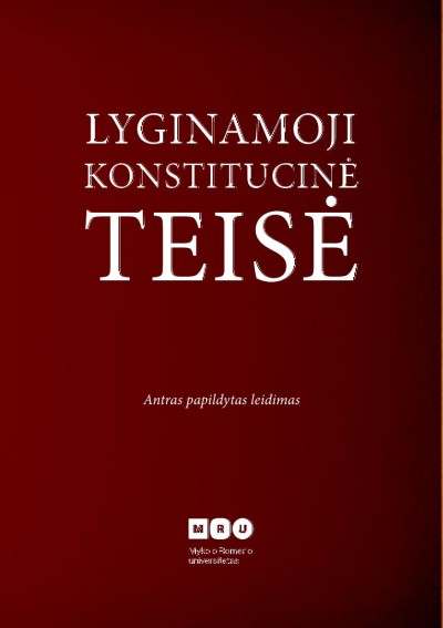 Toma Birmontienė — Lyginamoji konstitucinė teisė