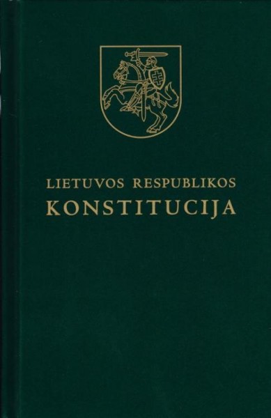 Unknown — Lietuvos Respublikos Konstitucija