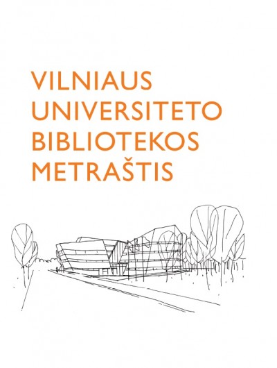 Viktorija Vaitkevičiūtė — Vilniaus universiteto bibliotekos metraštis 2015