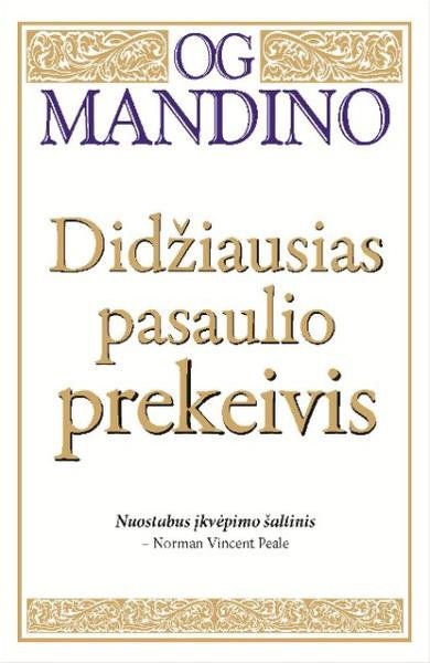 Og Mandino — Didžiausias pasaulio prekeivis 1 dalis